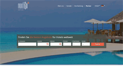 Desktop Screenshot of montigo-hotels.com